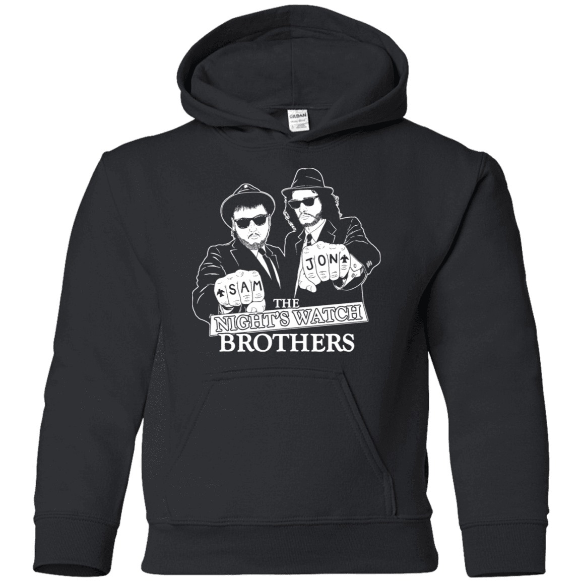 Sweatshirts Black / YS Night Watch Brothers Youth Hoodie