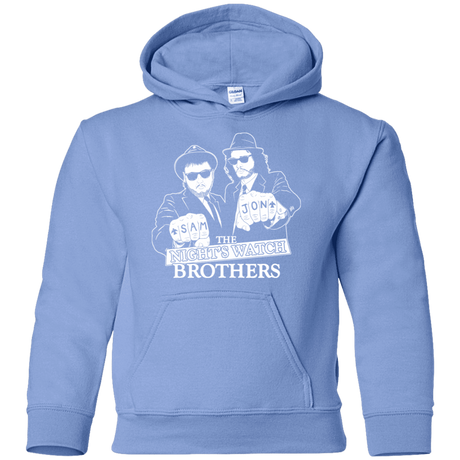 Sweatshirts Carolina Blue / YS Night Watch Brothers Youth Hoodie