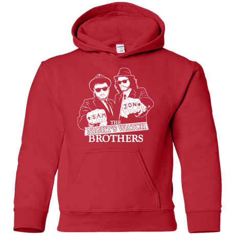 Sweatshirts Red / YS Night Watch Brothers Youth Hoodie