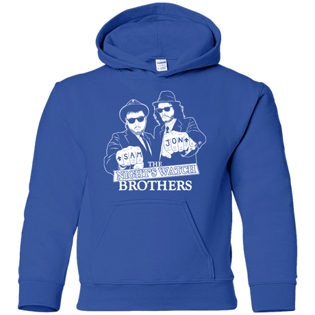 Sweatshirts Royal / YS Night Watch Brothers Youth Hoodie