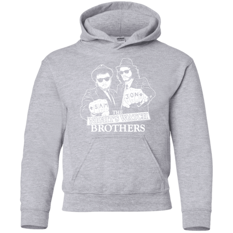 Sweatshirts Sport Grey / YS Night Watch Brothers Youth Hoodie