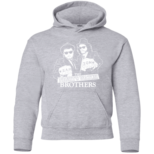 Sweatshirts Sport Grey / YS Night Watch Brothers Youth Hoodie