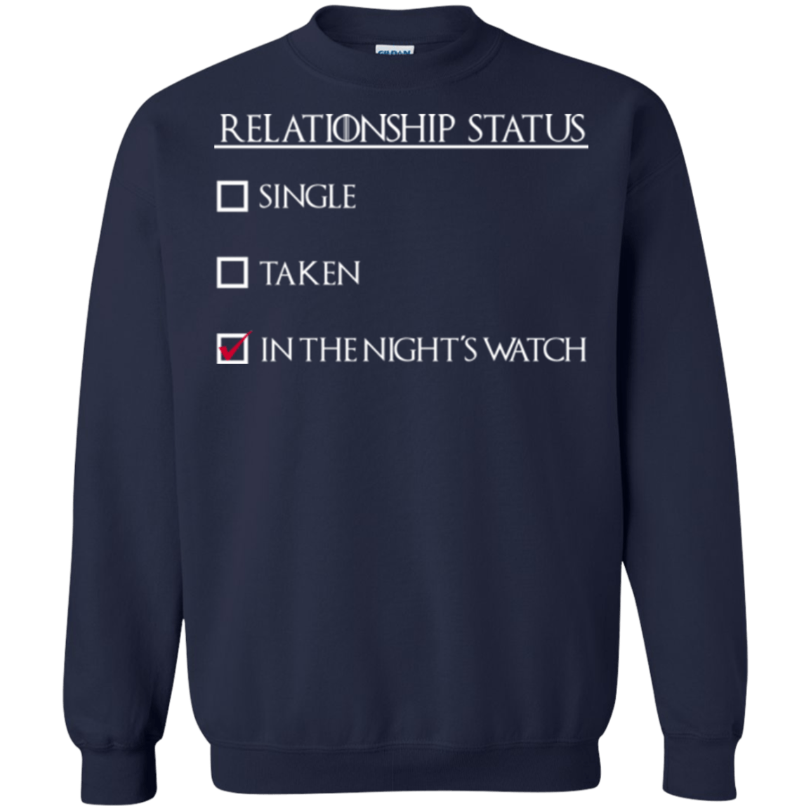 Sweatshirts Navy / Small Night watchs Crewneck Sweatshirt