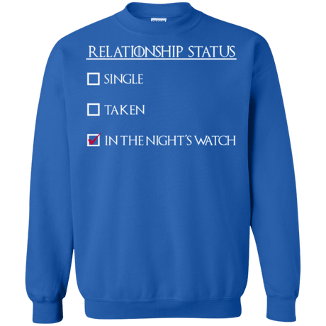 Sweatshirts Royal / Small Night watchs Crewneck Sweatshirt