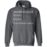 Sweatshirts Dark Heather / Small Night watchs Pullover Hoodie