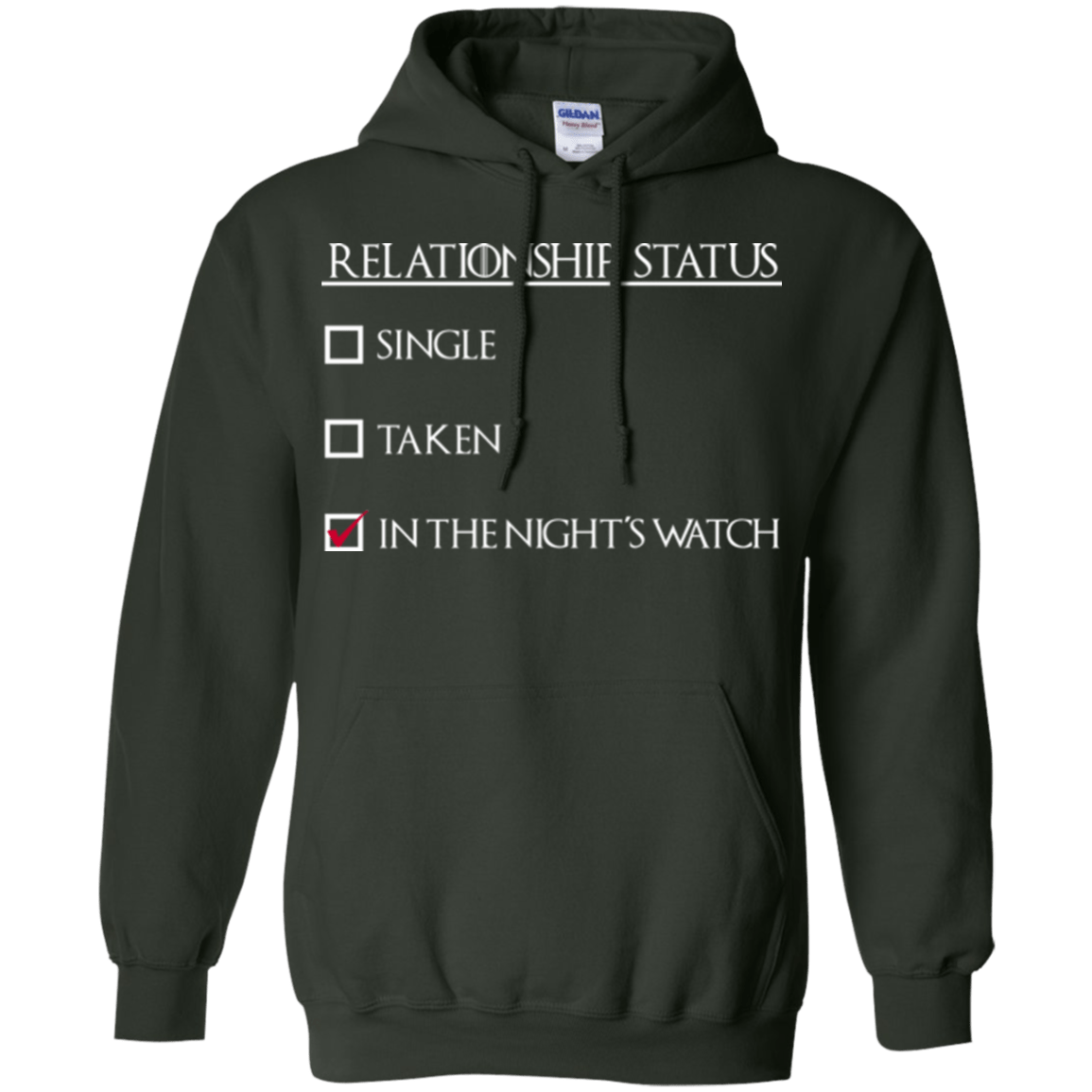 Sweatshirts Forest Green / Small Night watchs Pullover Hoodie