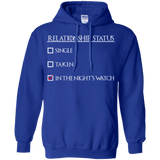 Sweatshirts Royal / Small Night watchs Pullover Hoodie