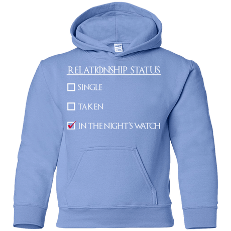 Sweatshirts Carolina Blue / YS Night watchs Youth Hoodie