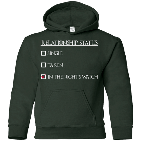 Sweatshirts Forest Green / YS Night watchs Youth Hoodie