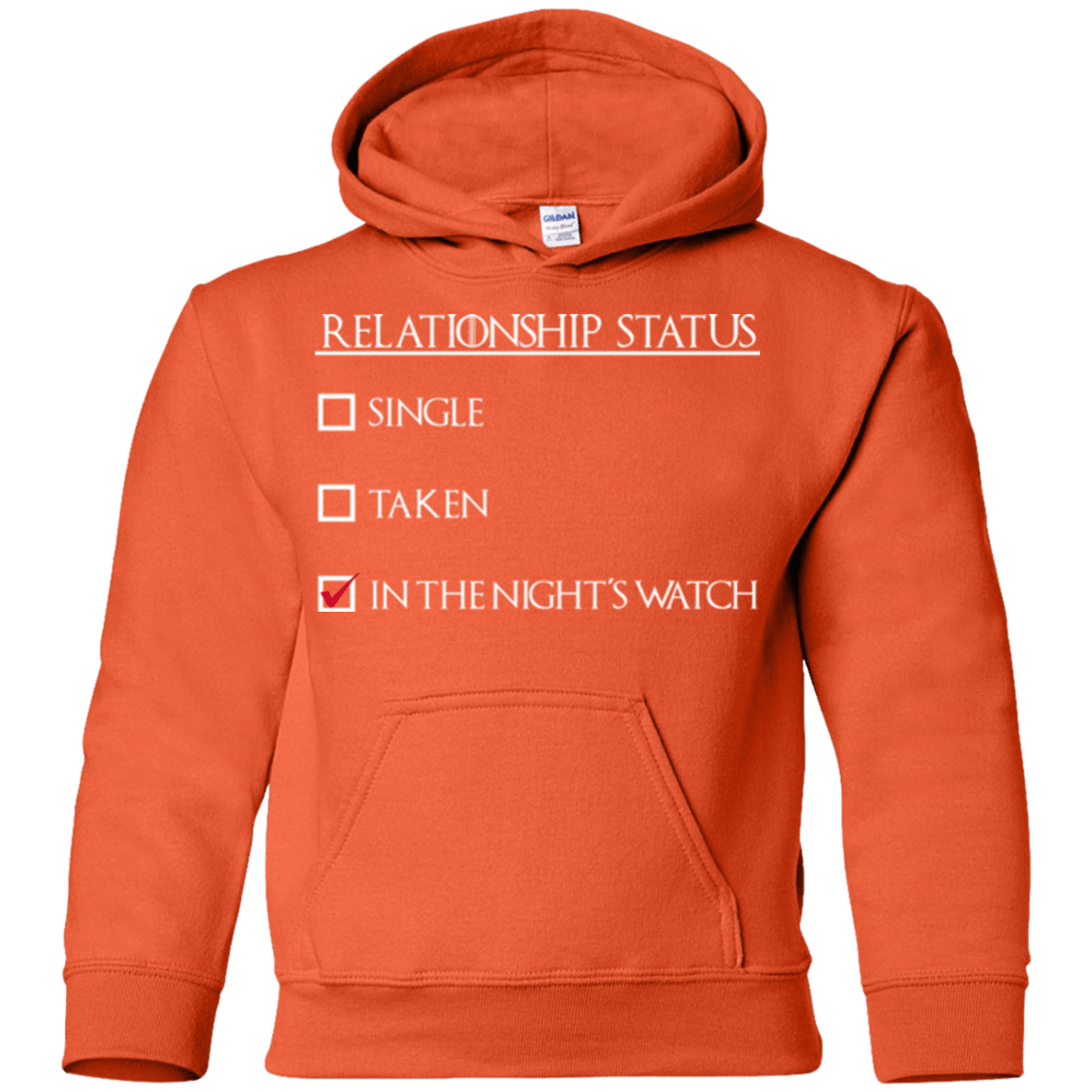 Sweatshirts Orange / YS Night watchs Youth Hoodie