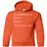 Sweatshirts Orange / YS Night watchs Youth Hoodie