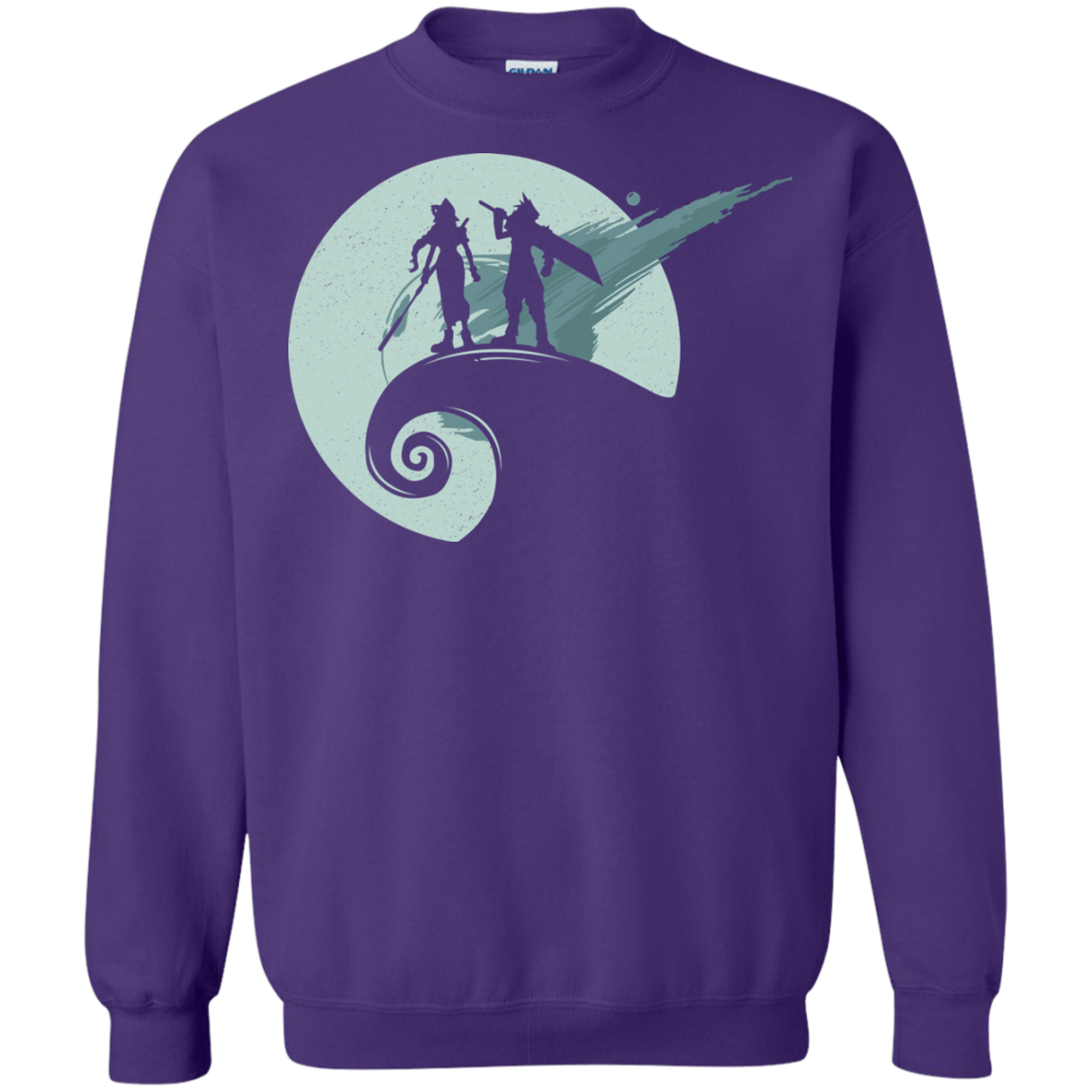 Sweatshirts Purple / Small Nightmare Before Fantasy Crewneck Sweatshirt