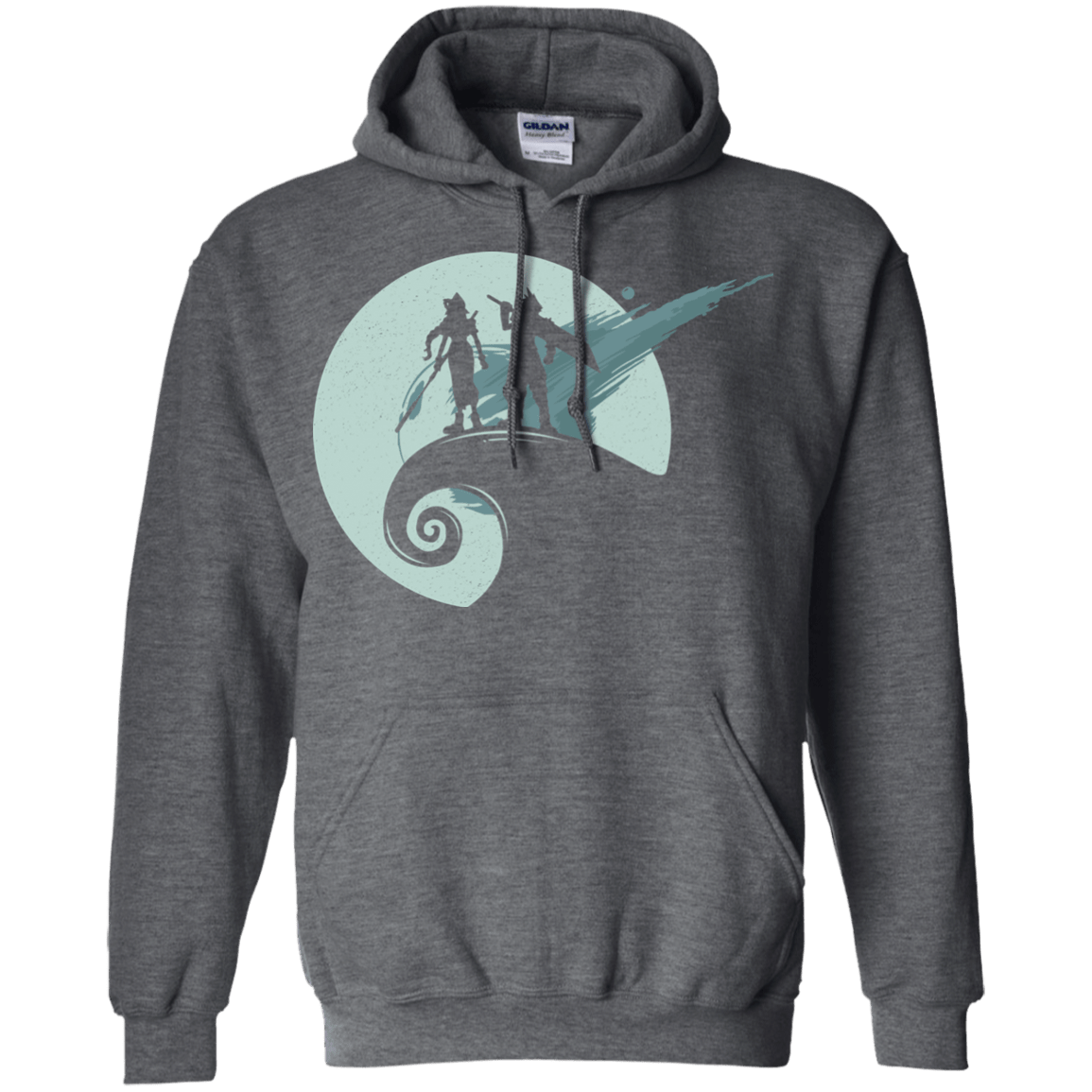 Sweatshirts Dark Heather / Small Nightmare Before Fantasy Pullover Hoodie