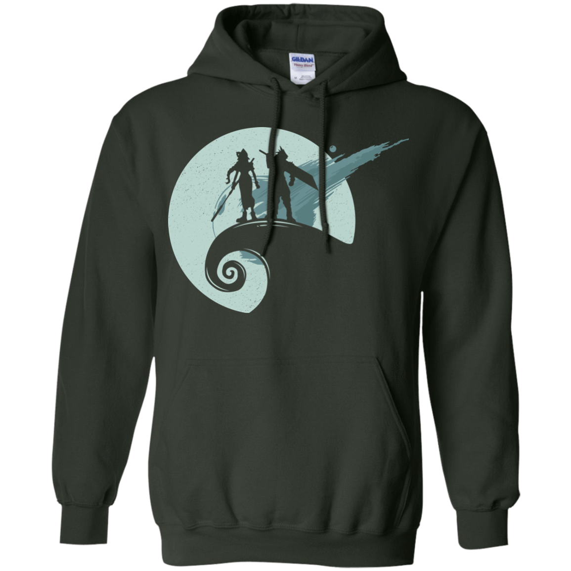 Sweatshirts Forest Green / Small Nightmare Before Fantasy Pullover Hoodie