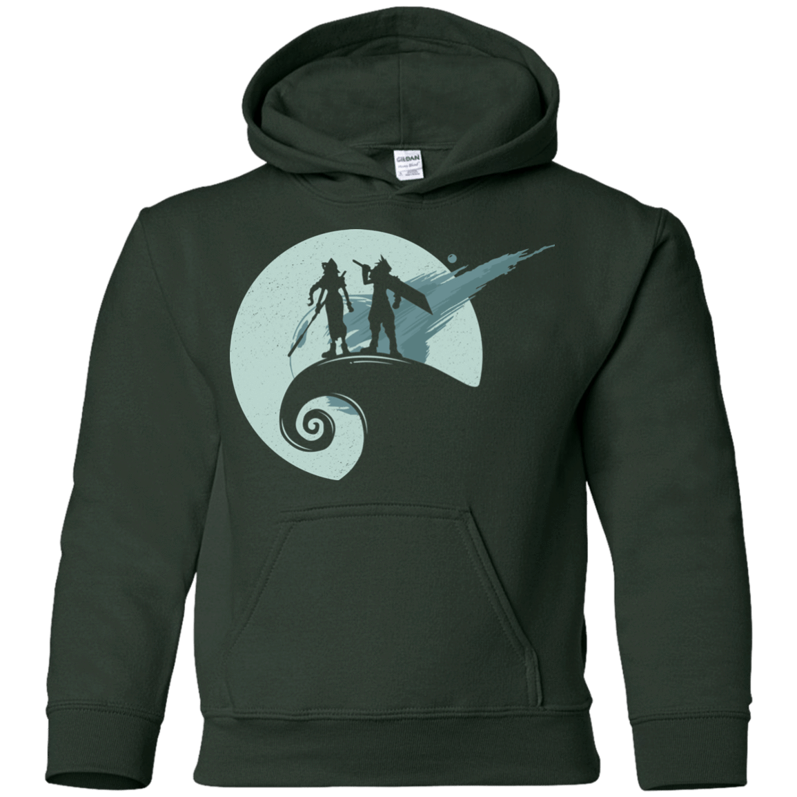 Sweatshirts Forest Green / YS Nightmare Before Fantasy Youth Hoodie