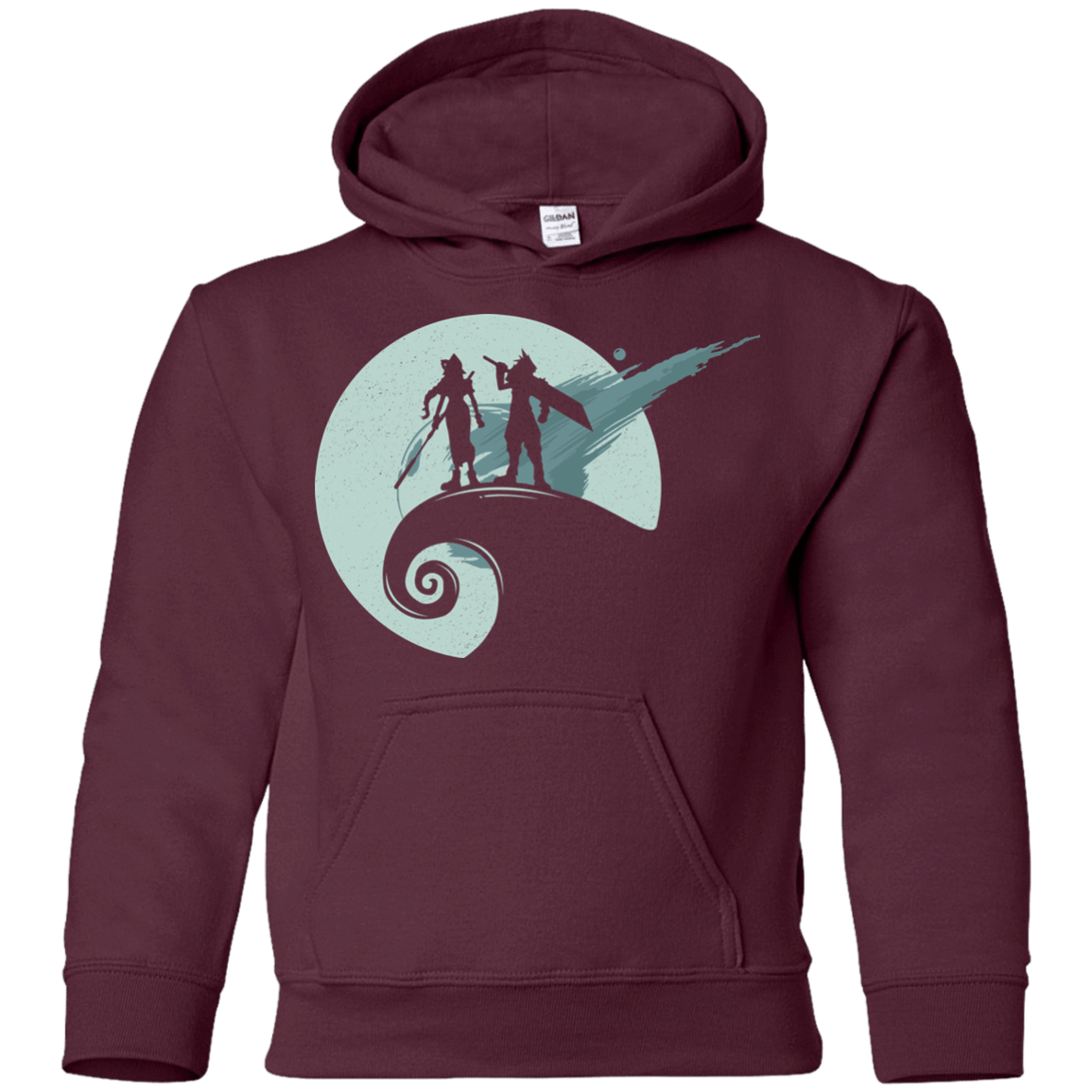 Sweatshirts Maroon / YS Nightmare Before Fantasy Youth Hoodie