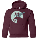Sweatshirts Maroon / YS Nightmare Before Fantasy Youth Hoodie