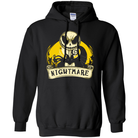 Sweatshirts Black / Small Nightmare scroll Pullover Hoodie