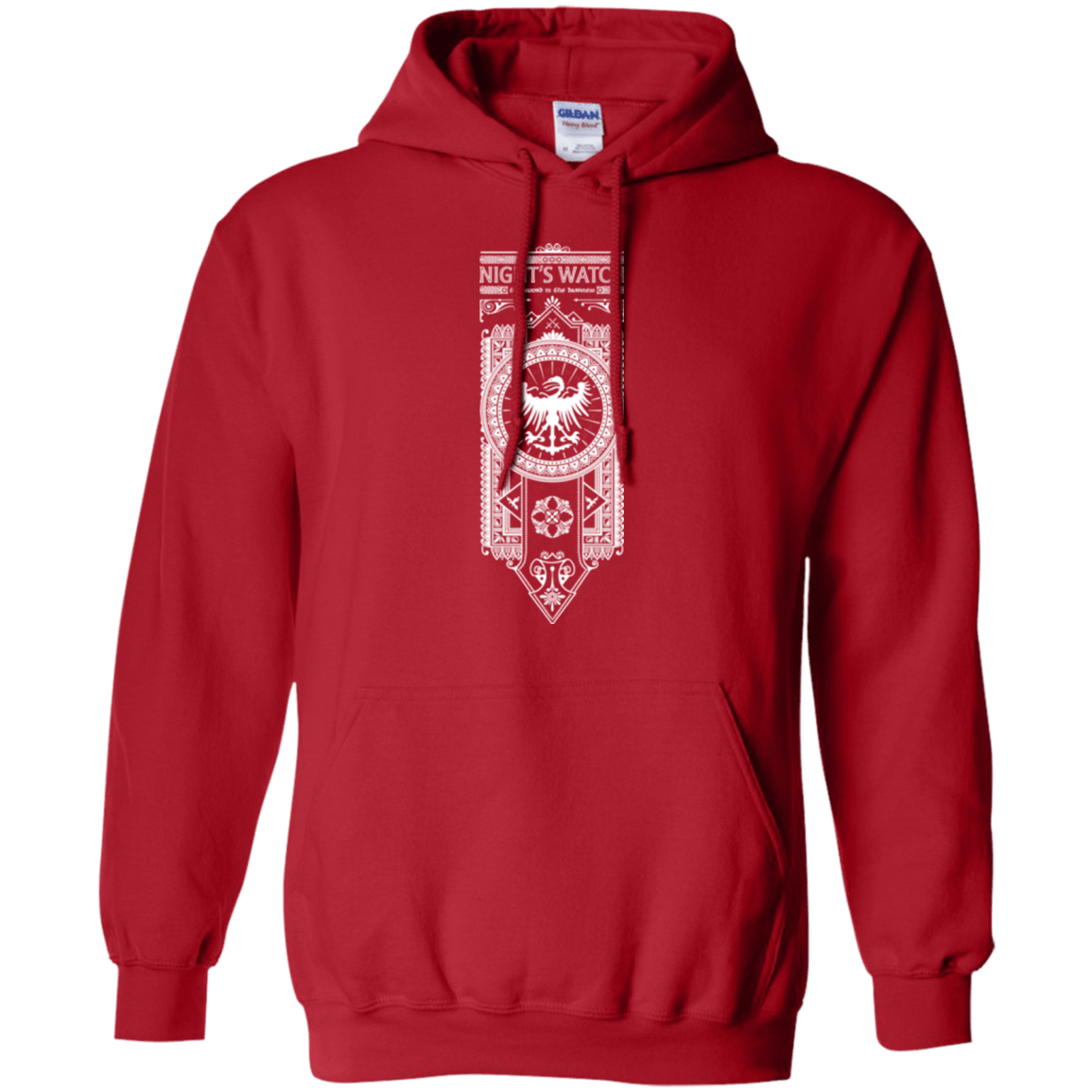 Sweatshirts Red / Small Nights Watch Pullover Hoodie