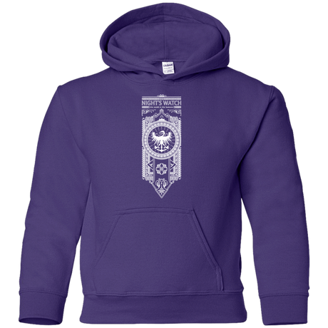 Sweatshirts Purple / YS Nights Watch Youth Hoodie