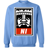 Sweatshirts Carolina Blue / Small Niid to Obey Crewneck Sweatshirt