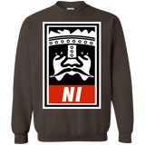 Sweatshirts Dark Chocolate / Small Niid to Obey Crewneck Sweatshirt