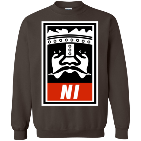 Sweatshirts Dark Chocolate / Small Niid to Obey Crewneck Sweatshirt