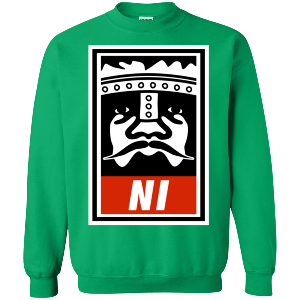 Sweatshirts Irish Green / Small Niid to Obey Crewneck Sweatshirt