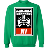 Sweatshirts Irish Green / Small Niid to Obey Crewneck Sweatshirt