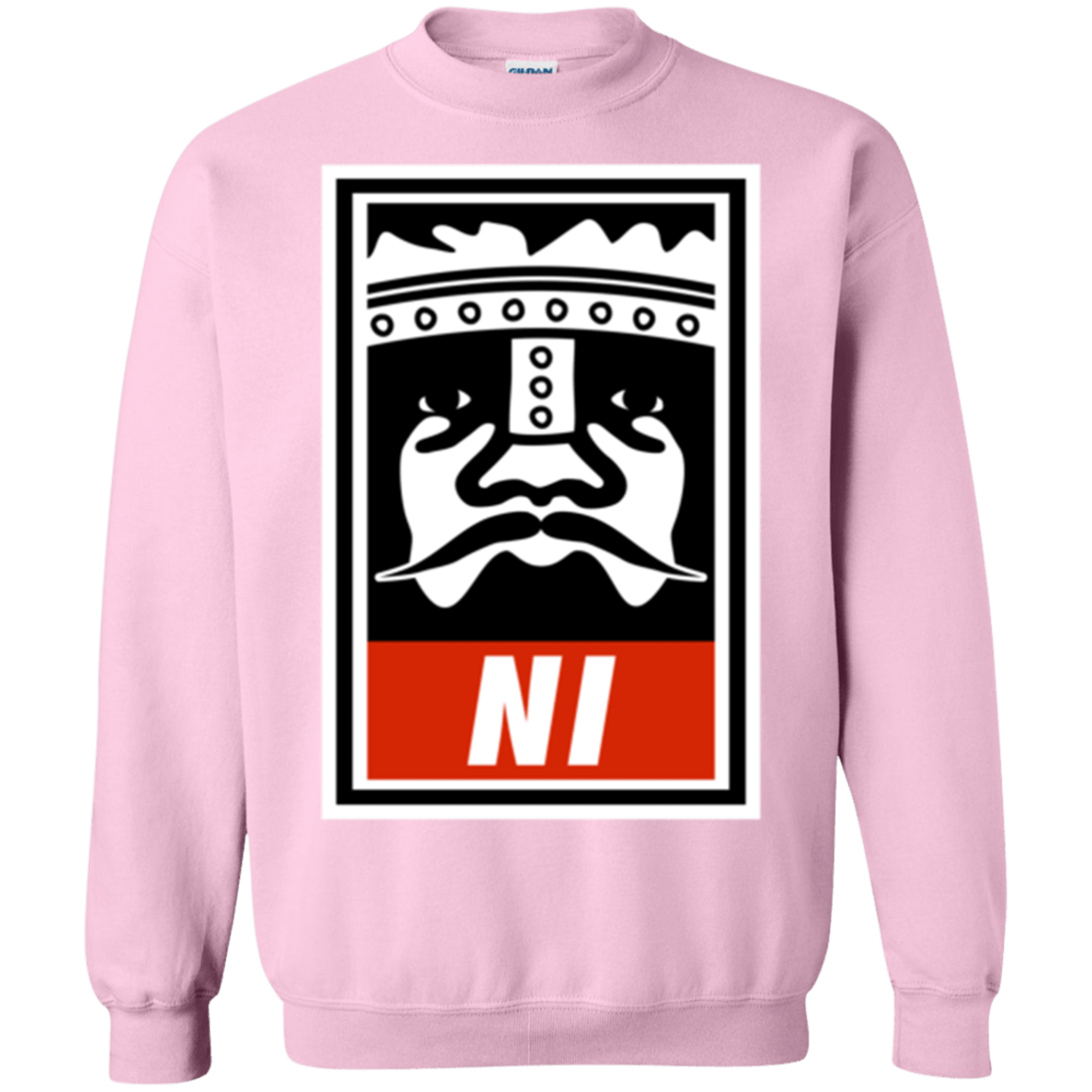 Sweatshirts Light Pink / Small Niid to Obey Crewneck Sweatshirt