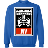 Sweatshirts Royal / Small Niid to Obey Crewneck Sweatshirt