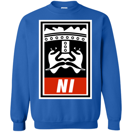 Sweatshirts Royal / Small Niid to Obey Crewneck Sweatshirt