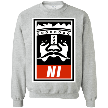 Sweatshirts Sport Grey / Small Niid to Obey Crewneck Sweatshirt