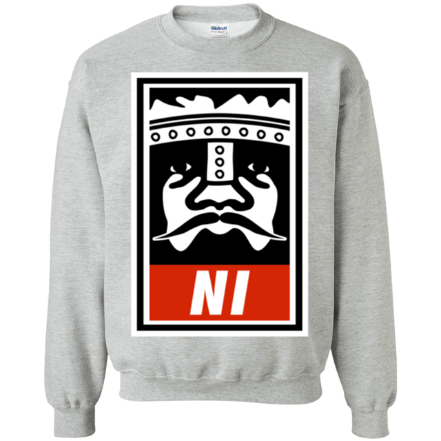 Sweatshirts Sport Grey / Small Niid to Obey Crewneck Sweatshirt