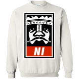Sweatshirts White / Small Niid to Obey Crewneck Sweatshirt