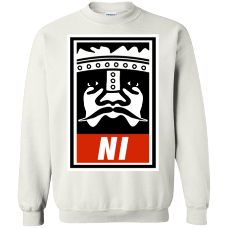 Sweatshirts White / Small Niid to Obey Crewneck Sweatshirt