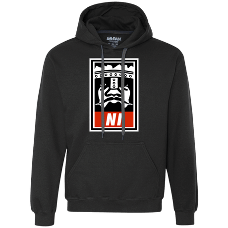 Sweatshirts Black / Small Niid to Obey Premium Fleece Hoodie