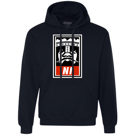 Sweatshirts Navy / Small Niid to Obey Premium Fleece Hoodie