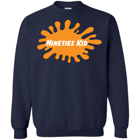 Sweatshirts Navy / Small Nineties Kid Crewneck Sweatshirt