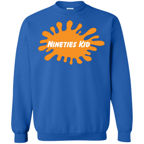 Sweatshirts Royal / Small Nineties Kid Crewneck Sweatshirt