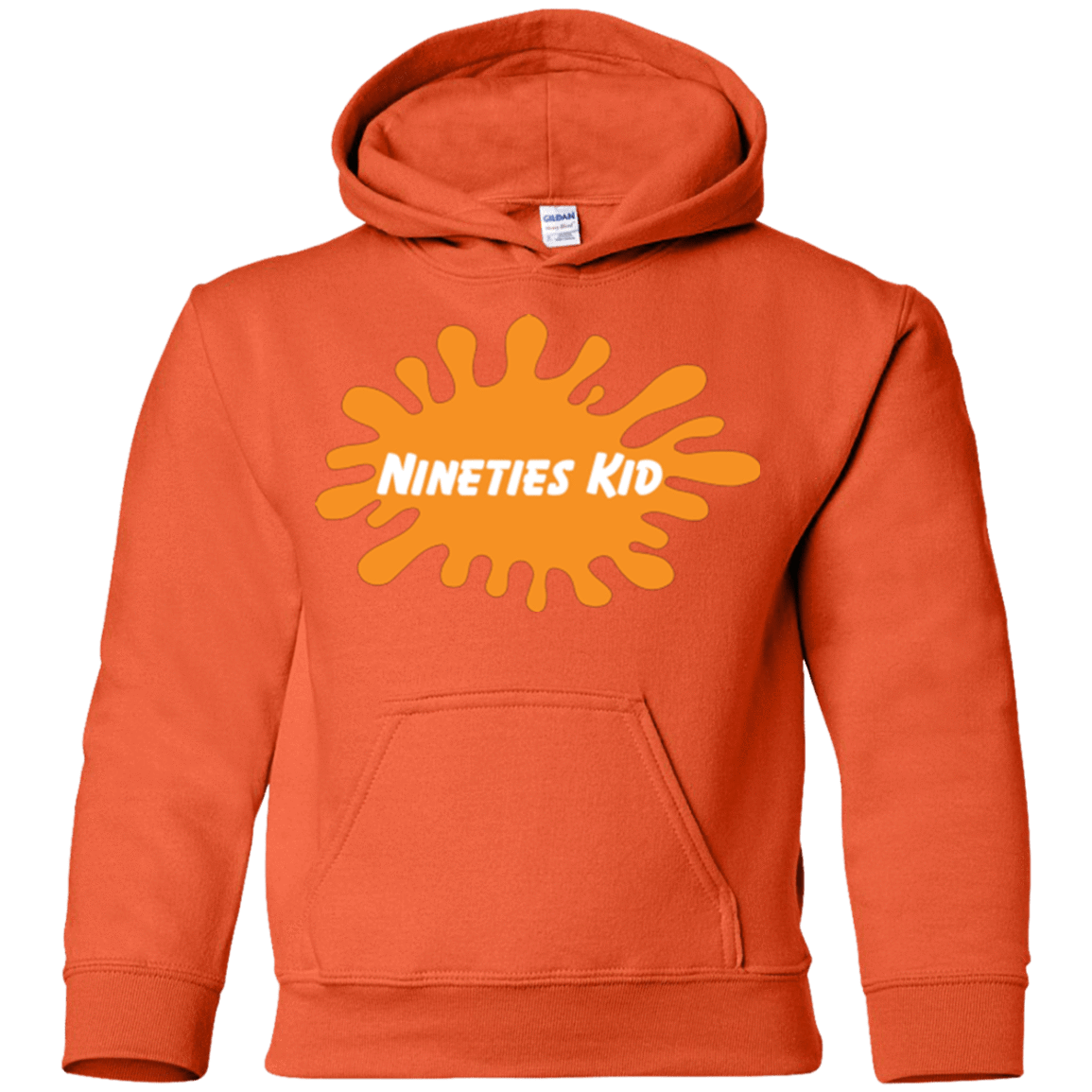Sweatshirts Orange / YS Nineties Kid Youth Hoodie