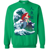 Sweatshirts Irish Green / Small Ningyo Hime Crewneck Sweatshirt