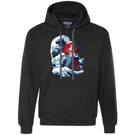 Sweatshirts Black / Small Ningyo Hime Premium Fleece Hoodie
