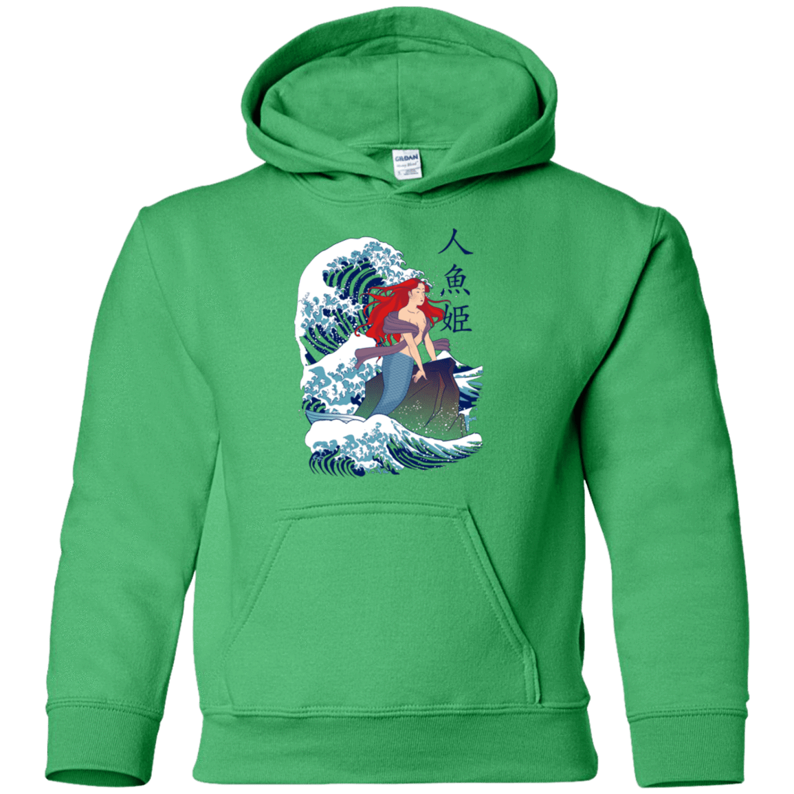 Sweatshirts Irish Green / YS Ningyo Hime Youth Hoodie