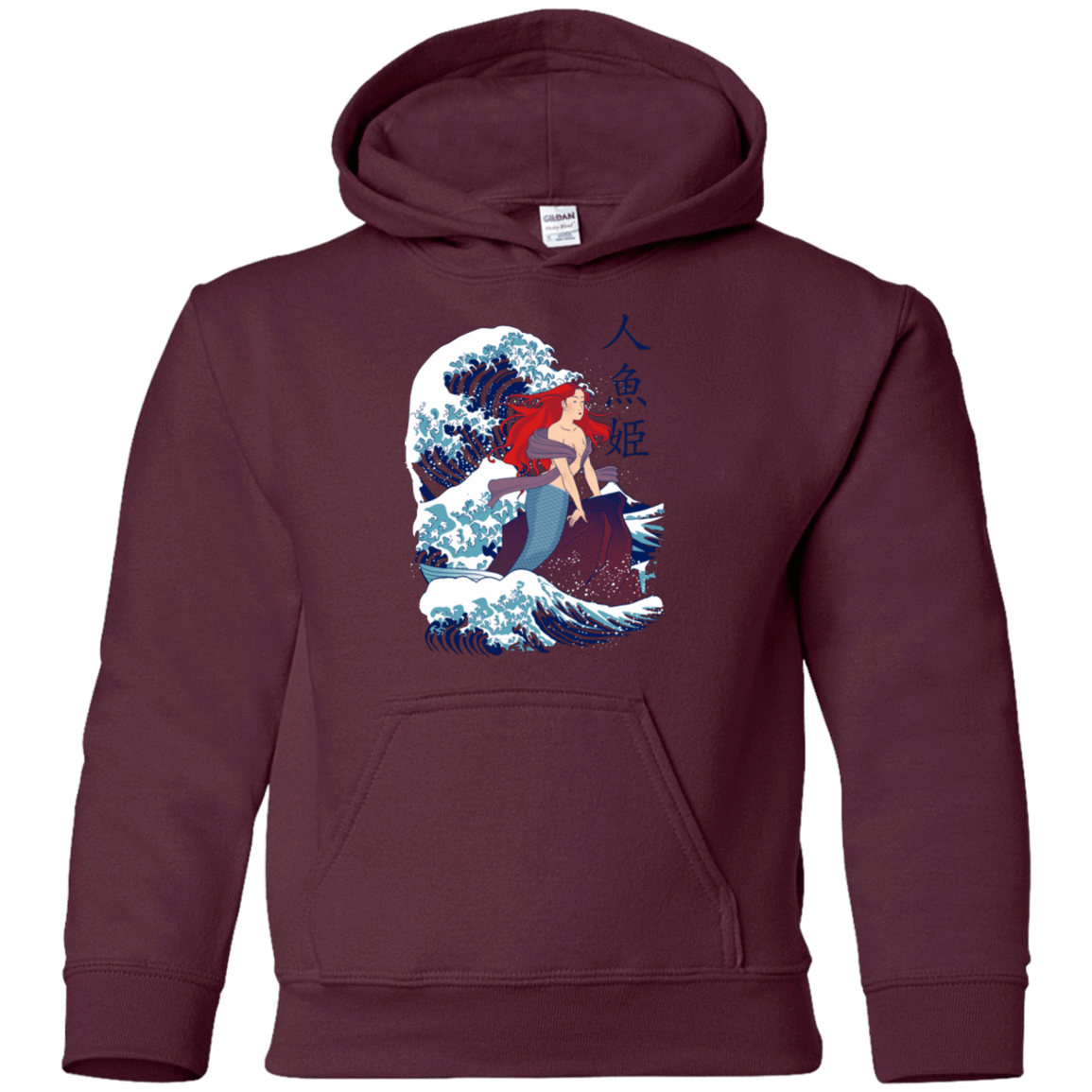 Sweatshirts Maroon / YS Ningyo Hime Youth Hoodie