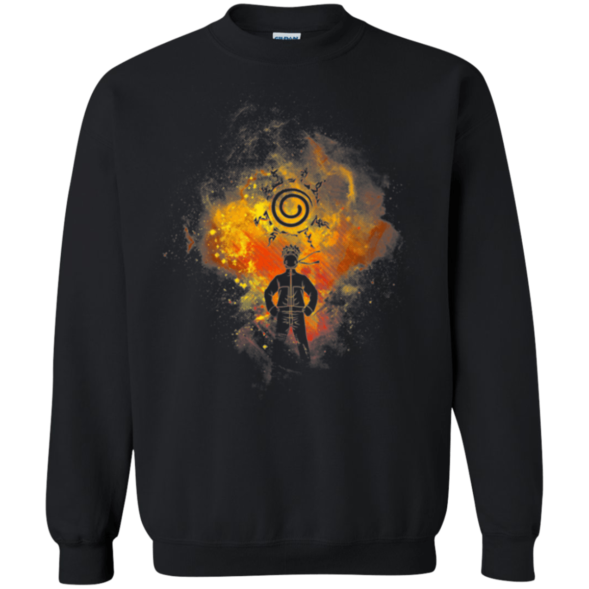 Sweatshirts Black / Small NINJA ART Crewneck Sweatshirt