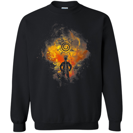 Sweatshirts Black / Small NINJA ART Crewneck Sweatshirt
