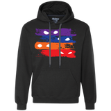 Sweatshirts Black / S Ninja Flag Premium Fleece Hoodie