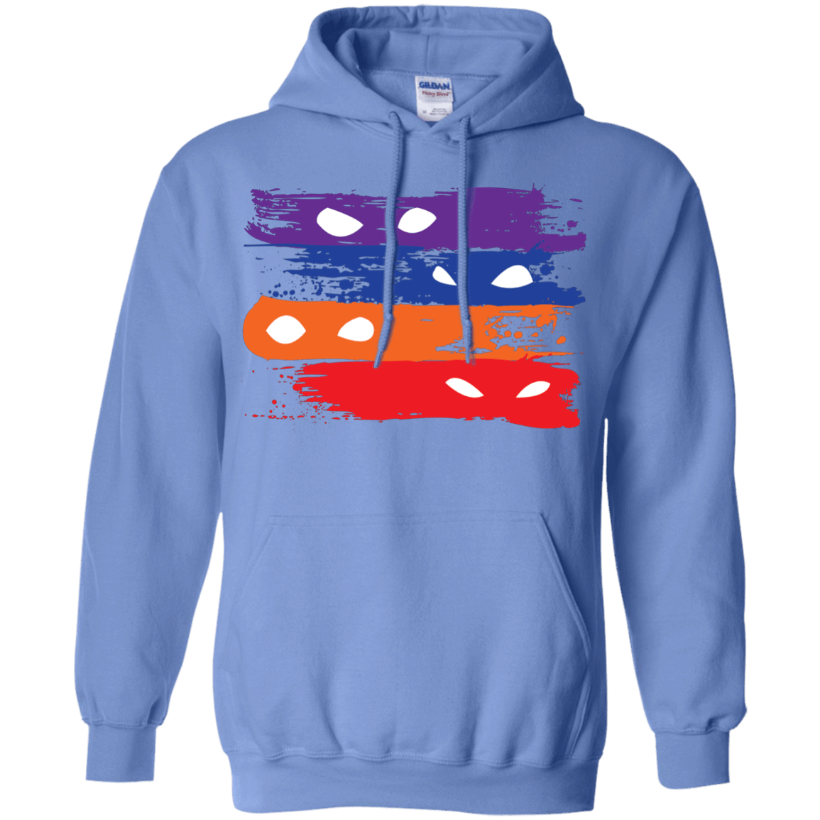 Sweatshirts Carolina Blue / S Ninja Flag Pullover Hoodie