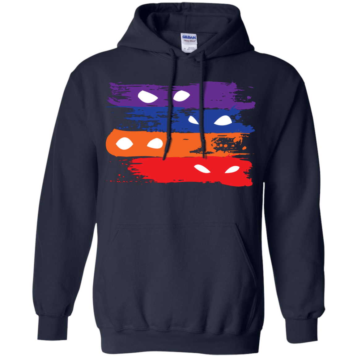 Sweatshirts Navy / S Ninja Flag Pullover Hoodie